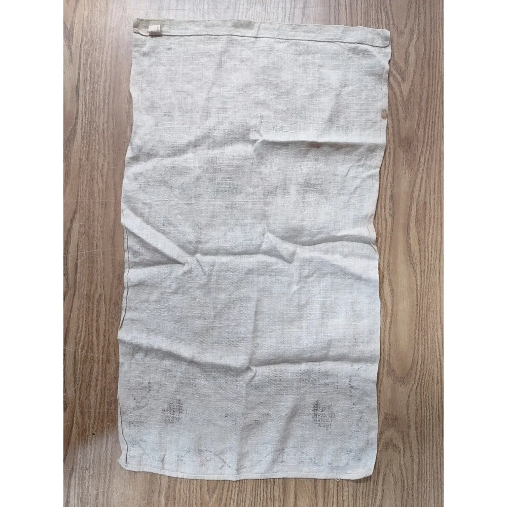 Vintage 1959 Stevens Linen Calendar Tea Towel Colonial Mid Century Americana